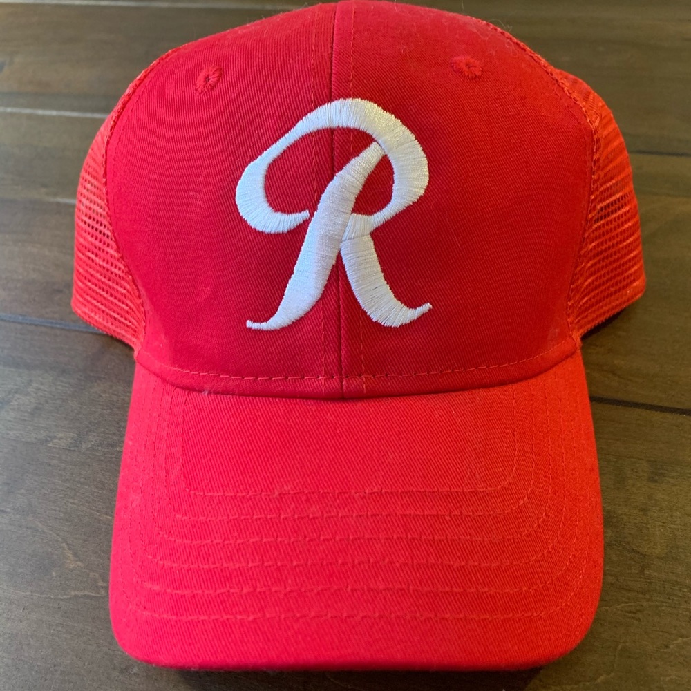 Rainier Beer Trucker Hat - Red - Never Worn!